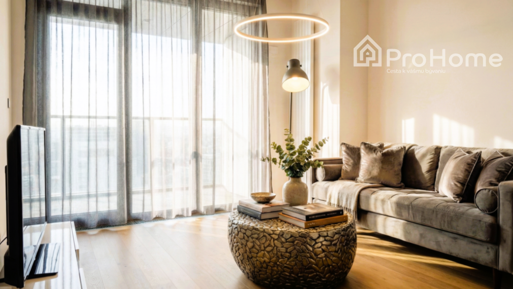 EUROVEA TOWER | 2-izbový byt, 32. poschodie, parkovanie