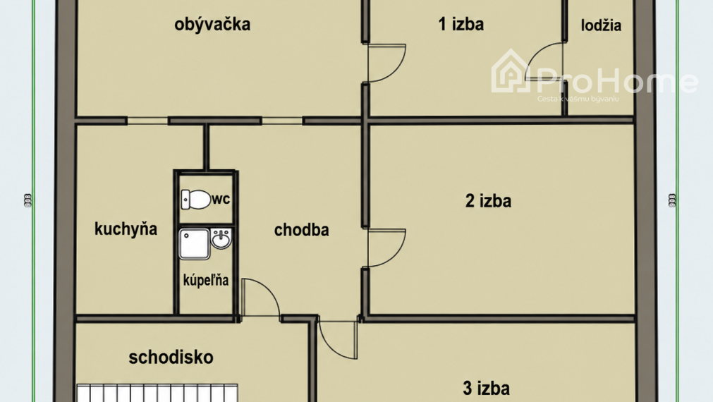 4-izbový byt po rekonštrukcii, Estónska ul.