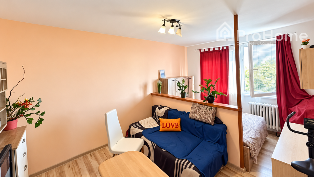 1-izbový byt s potenciálom 1,5-izbového riešenia | 35,09 m²
