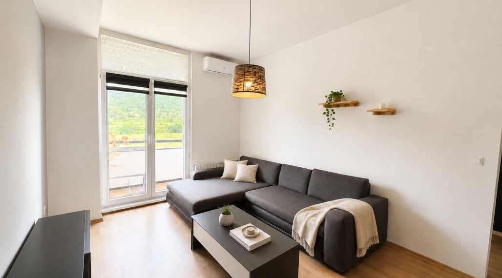 2-izbový byt s balkónom a výhľadom na Karpaty
