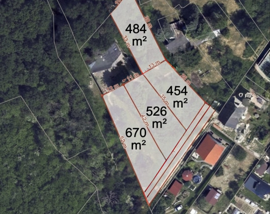🌳 Stavebné pozemky na hranici lesa – Vinohrady